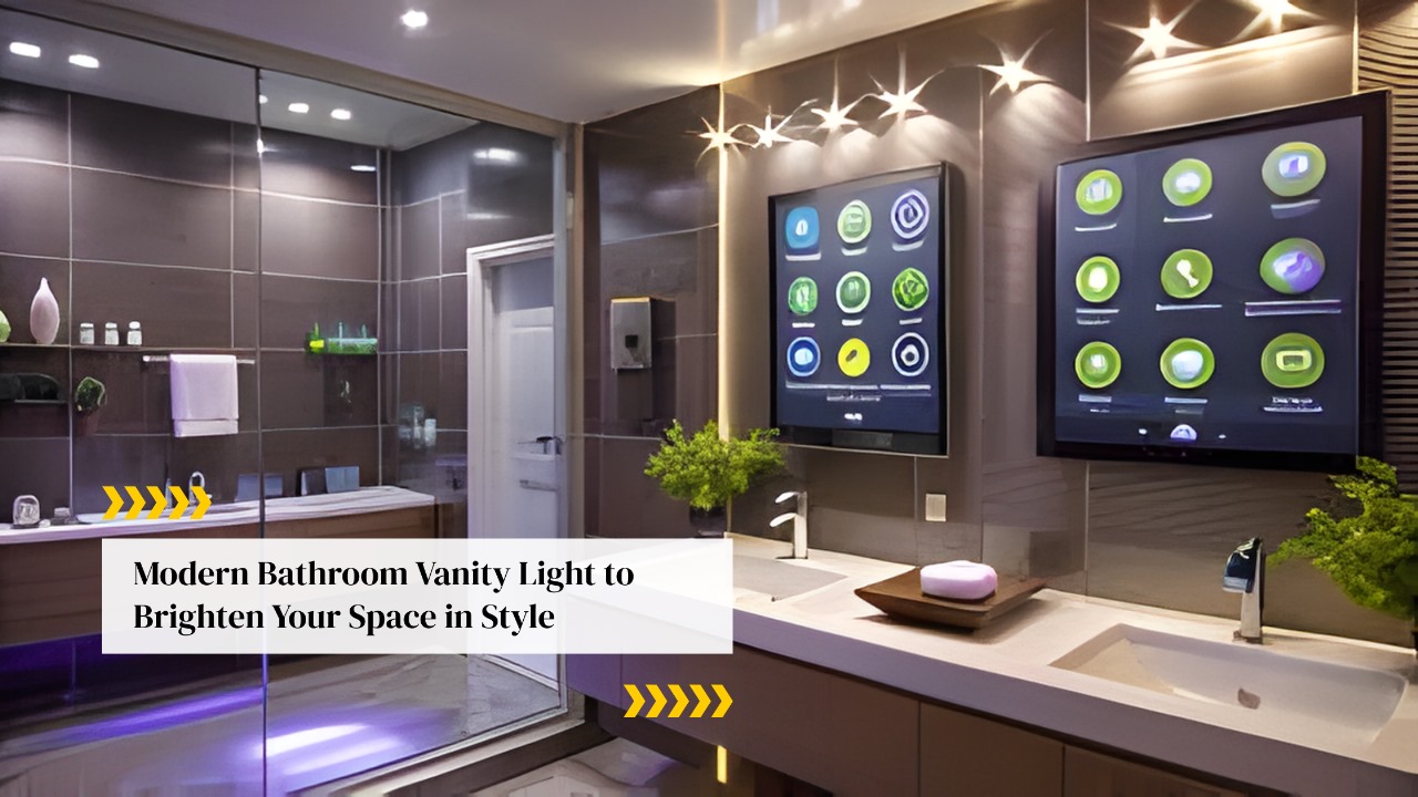 Modern Bathroom Vanity Light to Brighten Your Space in Style