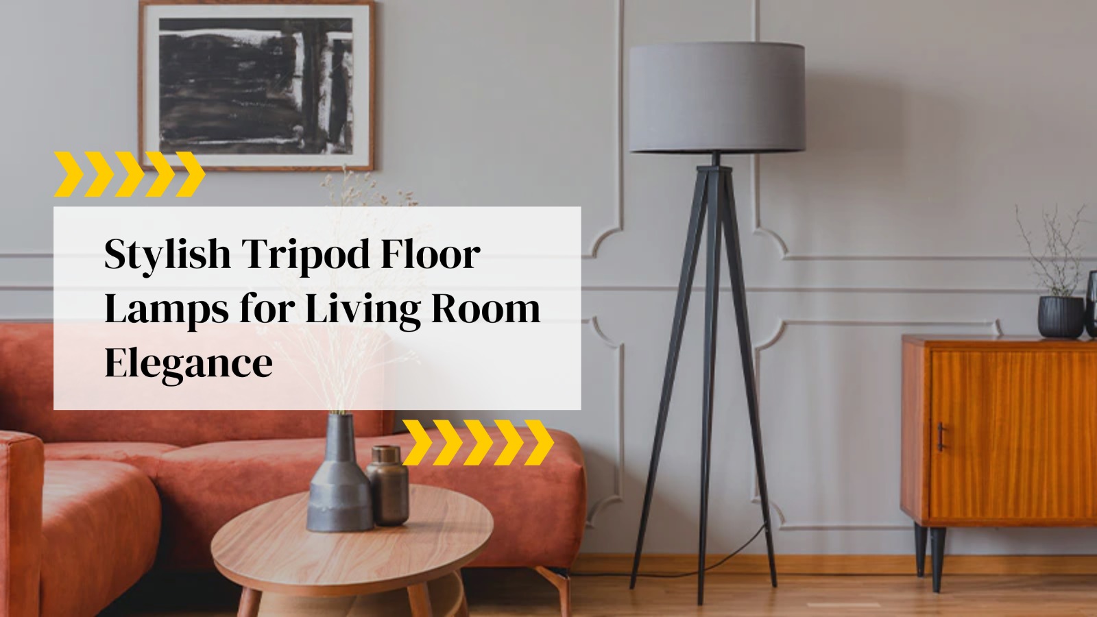 Stylish Tripod Floor Lamps for Living Room Elegance